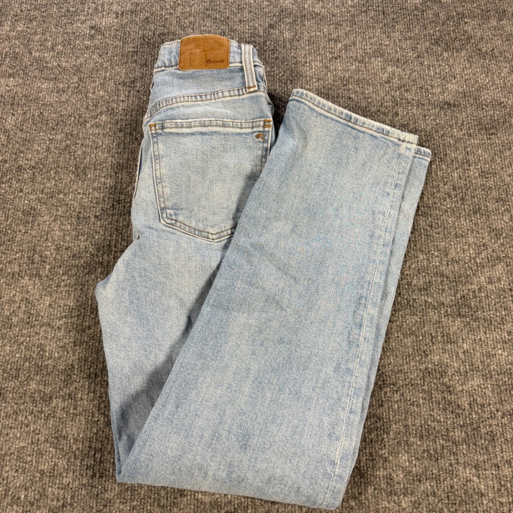 Madewell The Perfect Vintage Straight Jean Light Wash Denim Size 23 Normcore